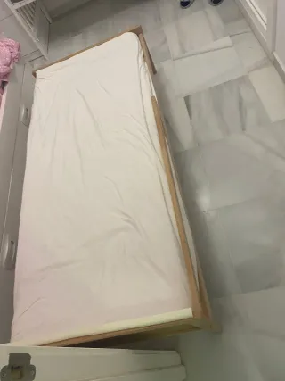 Cama SNIGLAR 70x160 cm con barrera