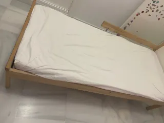 Cama SNIGLAR 70x160 cm con barrera