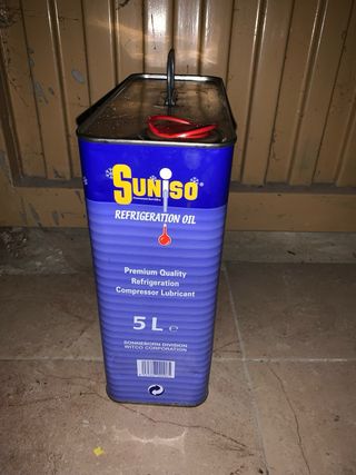 Lata de aceite refrigeración Suniso