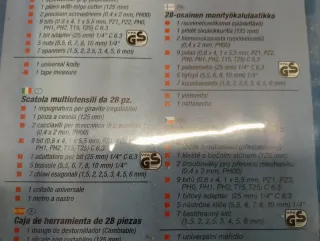 Set attrezzi multiuso Powerfix