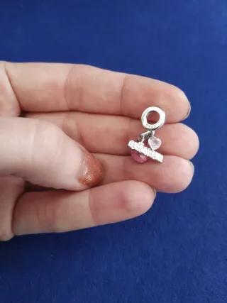 Charm Baloncesto Corazón Balón pulsera Pandora