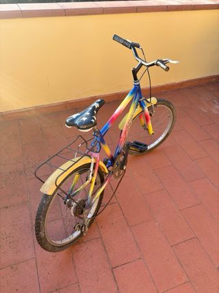Bici da bambino Vinci colorata