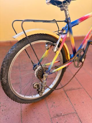 Bici da bambino Vinci colorata