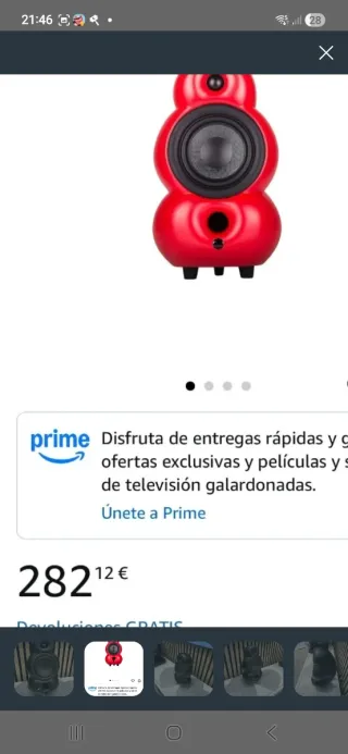 Altavoz Bluetooth Pod Negro