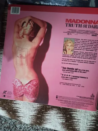 Madonna Truth or Dare Laserdisc USA