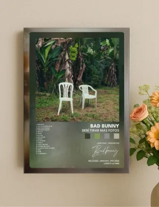 Quadro Bad Bunny Debí Tirar Más Fotos
