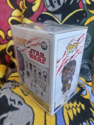 Funko Pop! Star Wars Chewbacca 195 Flocked Exclusi