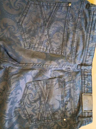 Pantalón Sinequanone Negro Estampado precioso