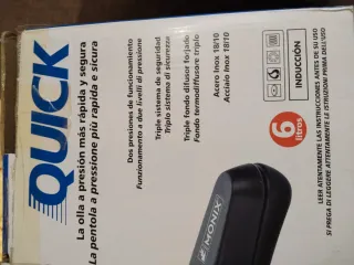 Olla a presión Monix Quick 6L