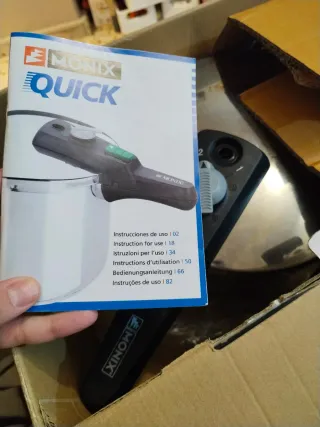 Olla a presión Monix Quick 6L