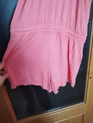 Mono corto Esprit rosa talla M