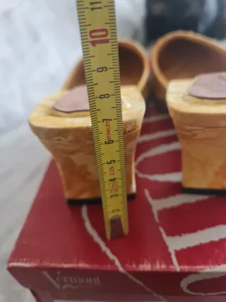 Mules Bordado  Cuentas T.39 Impecables