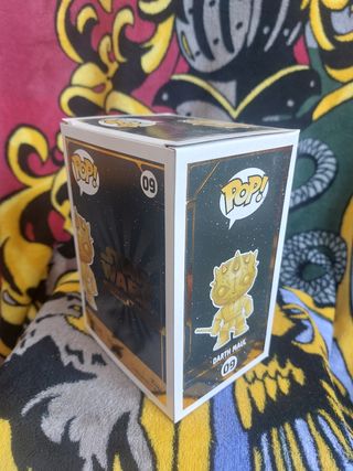 Funko Pop! Star Wars Darth Maul Dorado 09