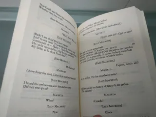 Libros bilingües Macbeth y Hamlet