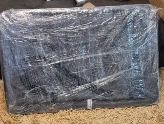 Transportín Plegable Amazon Basics L Gris