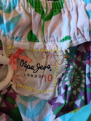 Vestido niña tirantes Pepe Jeans estampado floral