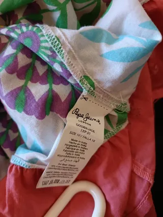 Vestido niña tirantes Pepe Jeans estampado floral