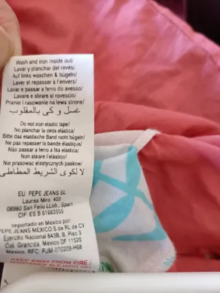 Vestido niña tirantes Pepe Jeans estampado floral