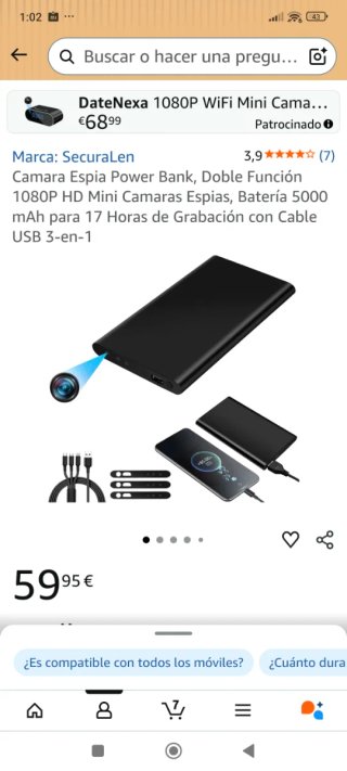Cámara Espía Mini HD
