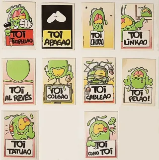 Pegatina Toi Panrico