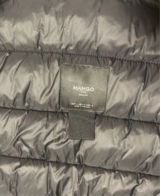 Chaleco acolchado Mango azul hombre