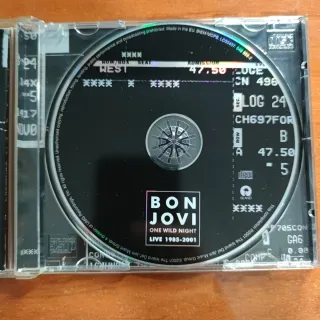 CD Bon Jovi One Wild Night Live 1985-2001