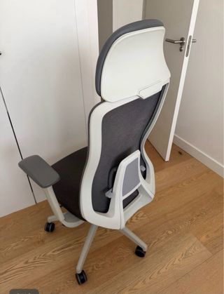 2 Sillas Oficina Spacio Asmara Blanca/Negra