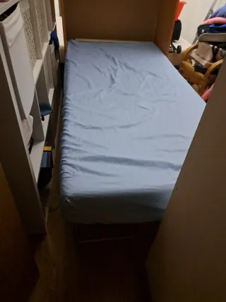 Cama 90 abatible de madera