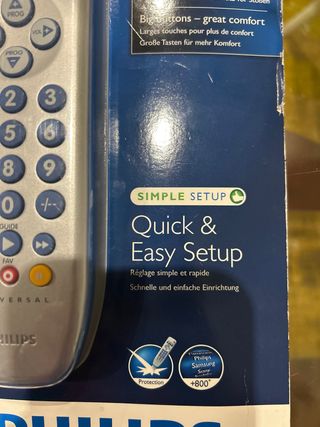 Mando a distancia Philips Universal