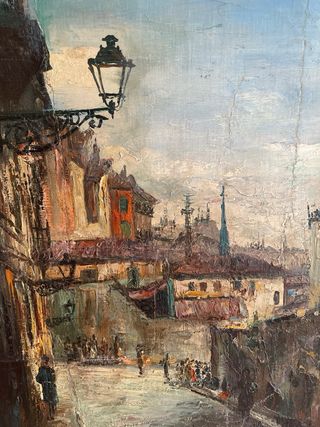 Óleo Fermín Santos