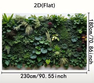 Panel Decorativo Vertical 2D de tela para decorar
