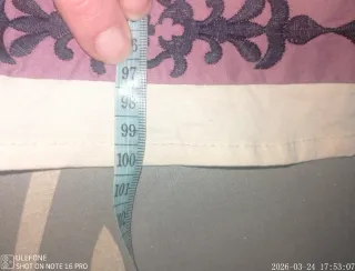 Vestido étnico morado y blanco