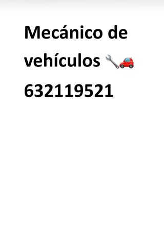 Mecanico de vehiculos