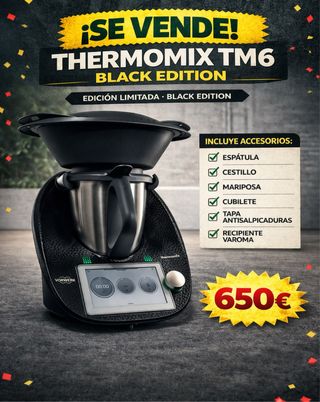 Thermomix TM6 Black Edition