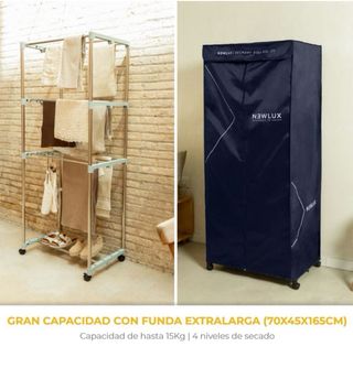 Secadora de Ropa Eléctrica Portátil NEWLUX