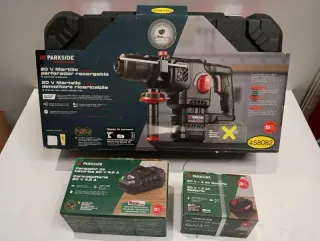 Martillo Perforador Parkside 20V Profesional