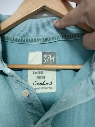 Polo Green Coast Talla M Manga Corta