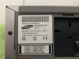 Reproductor DVD Samsung Combo VHS