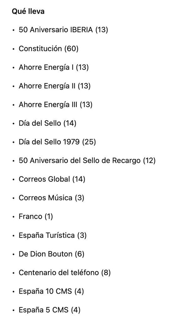 Lote sellos España variados correos