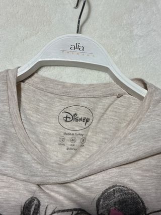 Camiseta Mickey & Minnie con tara