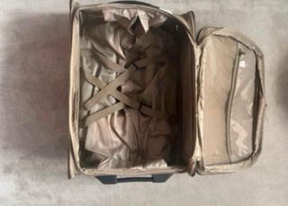 Maleta cabina Catai beige plegable