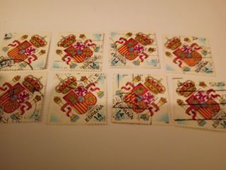 Sellos España Escudos Reales, todos por 2 euros