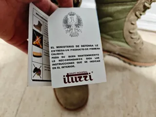 Botas militares Tuzzi Oficiales Talla 41