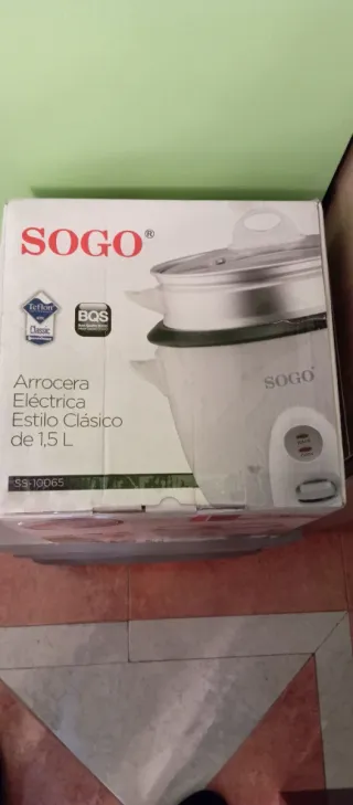 Arrocera Eléctrica SOGO Estilo Clásico 1,5L