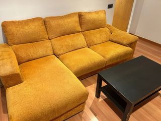 Sofá modular amarillo