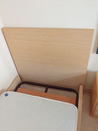 Estructura cama 1 persona + somier+cabecero