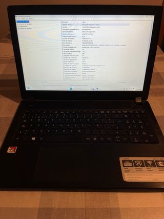 Portátil Acer Aspire A315-21 AMD A4-9120