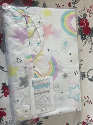 Juego de sábanas infantil unicornio KABELY