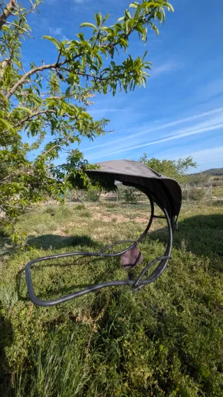 Tumbona Colgante Exterior Gris