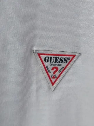 T-shirt Guess Originals Oversized M Bege